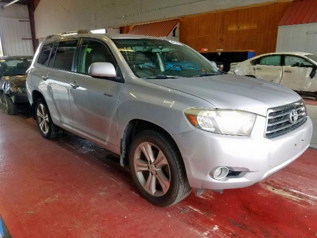 JTEES43A992116192 - 2009 TOYOTA HIGHLANDER SILVER photo 1