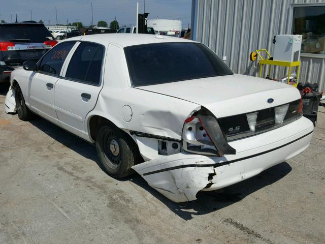 2FAFP71W2XX184361 - 1999 FORD CROWN VICT WHITE photo 3