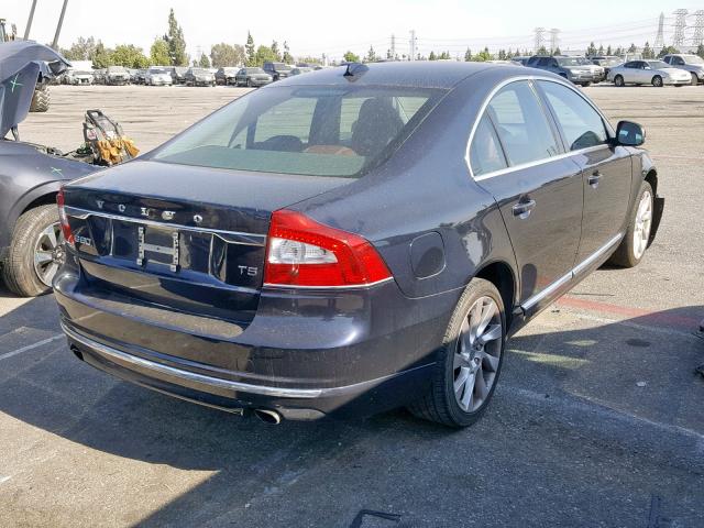 YV140MAK4G1196130 - 2016 VOLVO S80 PREMIE BLUE photo 4