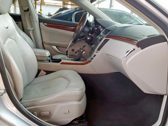 1G6DP8EV2A0112092 - 2010 CADILLAC CTS PREMIU SILVER photo 5