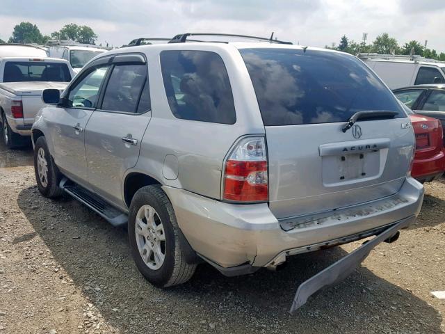 2HNYD188X6H511575 - 2006 ACURA MDX TOURIN SILVER photo 3