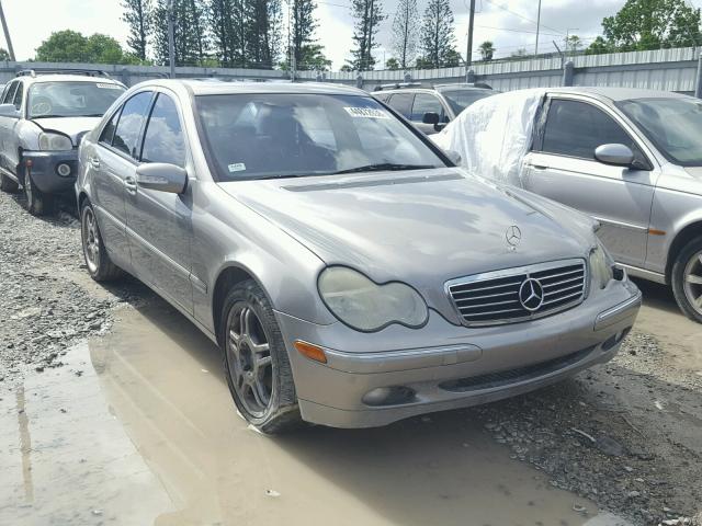 WDBRF61J93A451862 - 2003 MERCEDES-BENZ C 240 SILVER photo 1