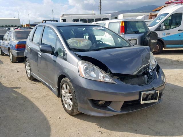 JHMGE8G55BC006411 - 2011 HONDA FIT SPORT GRAY photo 1