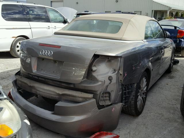 WAUDF48HX9K006601 - 2009 AUDI A4 2.0T CA SILVER photo 4