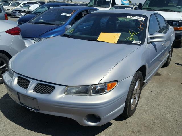 1G2WP52KXWF220709 - 1998 PONTIAC GRAND PRIX ვერცხლისფერი ფოტო 2