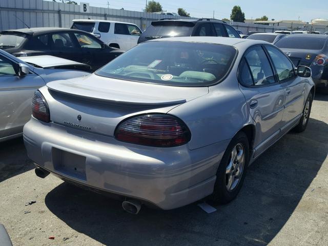 1G2WP52KXWF220709 - 1998 PONTIAC GRAND PRIX ვერცხლისფერი ფოტო 4