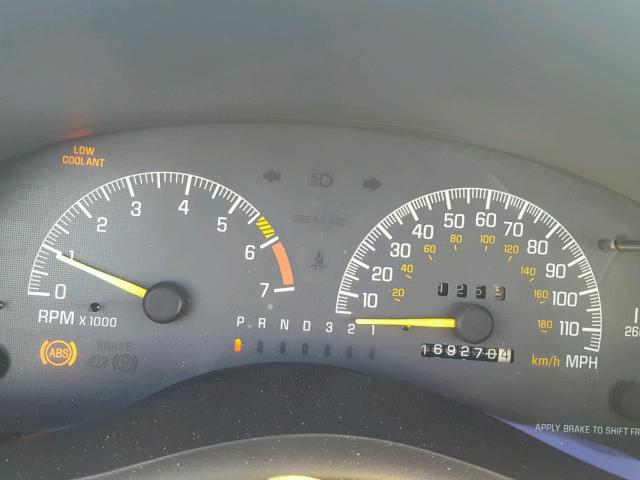 1G2WP52KXWF220709 - 1998 PONTIAC GRAND PRIX ვერცხლისფერი ფოტო 8