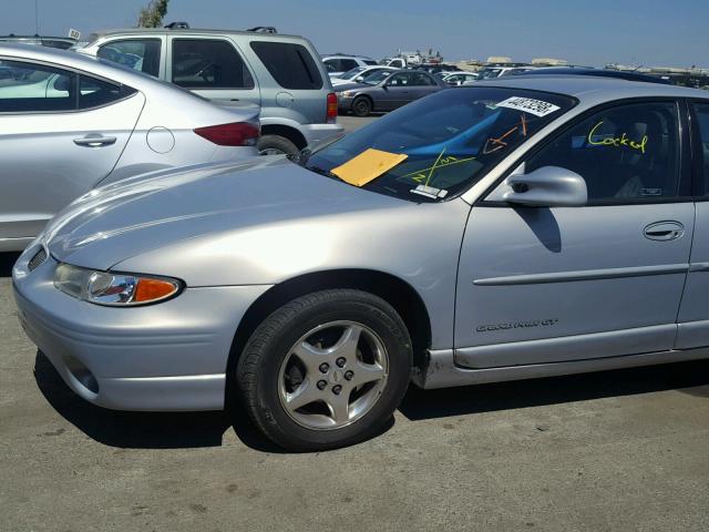 1G2WP52KXWF220709 - 1998 PONTIAC GRAND PRIX ვერცხლისფერი ფოტო 9