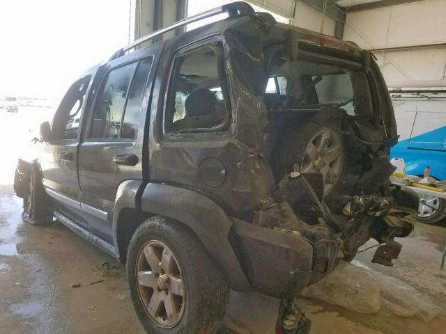 1J4GK58K05W511203 - 2005 JEEP LIBERTY LI GRAY photo 3