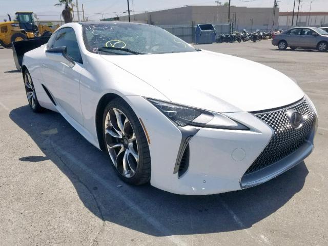 JTHHP5AY3KA006256 - 2019 LEXUS LC 500 WHITE photo 1