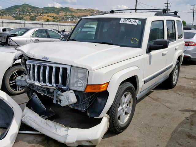 1J8HG48K07C612437 - 2007 JEEP COMMANDER 白色 照片 2