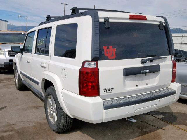 1J8HG48K07C612437 - 2007 JEEP COMMANDER 白色 照片 3