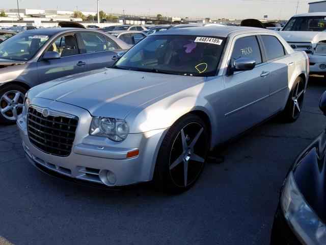 2C3LA73W76H470280 - 2006 CHRYSLER 300C SRT-8 SILVER photo 2