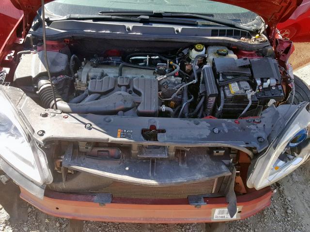 1G4PR5SK9H4105460 - 2017 BUICK VERANO SPO RED photo 7