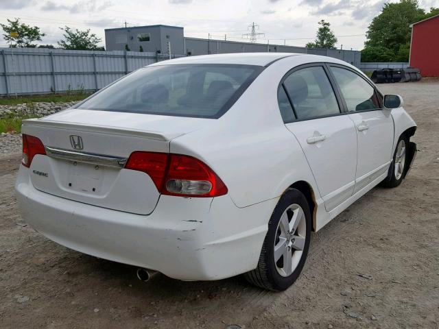 2HGFA16609H103079 - 2009 HONDA CIVIC LX-S أبيض صورة 4