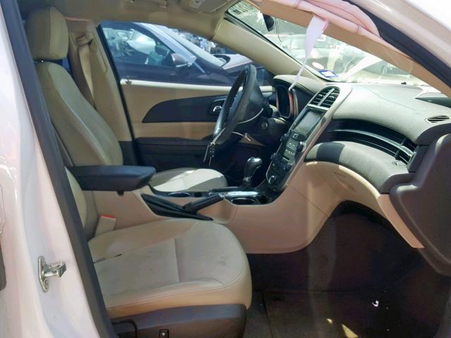 1G11C5SL6EF196538 - 2014 CHEVROLET MALIBU 1LT WHITE photo 5