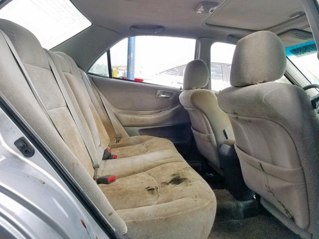 1HGCG55622A141346 - 2002 HONDA ACCORD EX SILVER photo 6