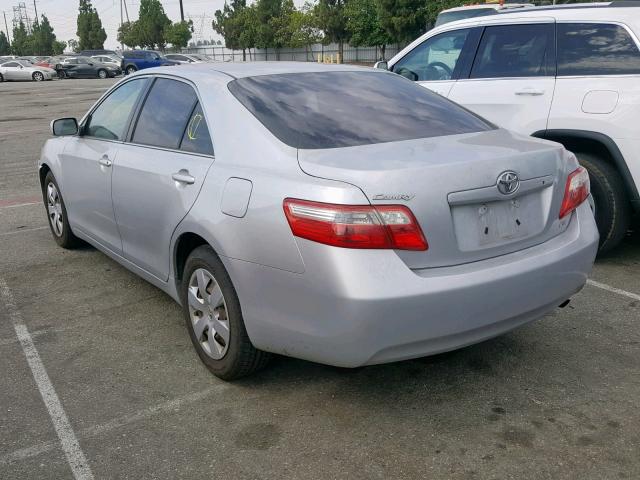 4T1BE46K67U149179 - 2007 TOYOTA CAMRY NEW SILVER photo 3