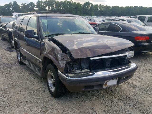 1GNCS13W9WK210842 - 1998 CHEVROLET BLAZER BROWN photo 1