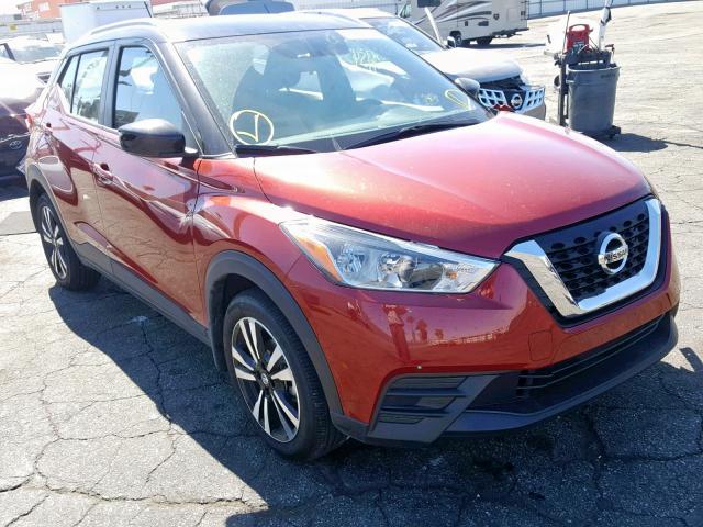 3N1CP5CU3JL535822 - 2018 NISSAN KICKS S RED photo 1