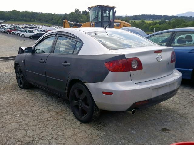 JM1BK32GX61481201 - 2006 MAZDA 3 I TWO TONE photo 3