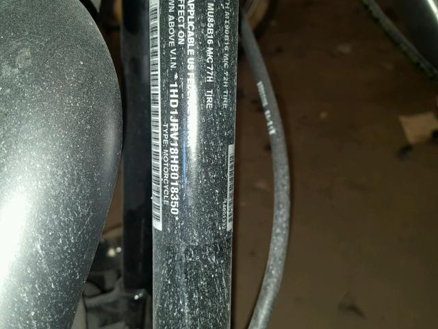 1HD1JRV18HB018350 - 2017 HARLEY-DAVIDSON FLS SOFTAI 黑色 照片 10