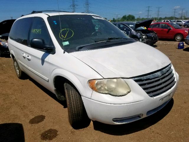 2C4GP44R05R100624 - 2005 CHRYSLER TOWN & COU WHITE photo 1