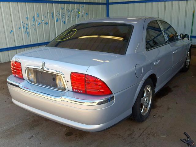 1LNHM87A01Y711734 - 2001 LINCOLN LS SILVER photo 4