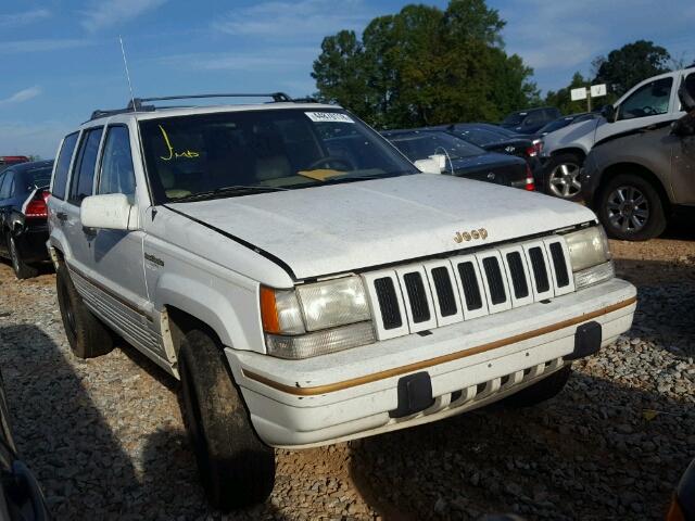 1J4GZ78S3SC603569 - 1995 JEEP GRAND CHER WHITE photo 1