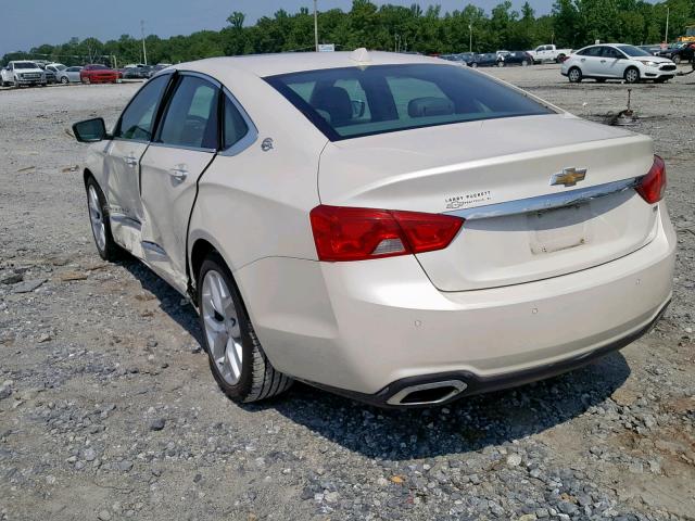 2G1155S33E9132959 - 2014 CHEVROLET IMPALA LTZ WHITE photo 3