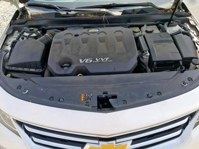 2G1155S33E9132959 - 2014 CHEVROLET IMPALA LTZ WHITE photo 7