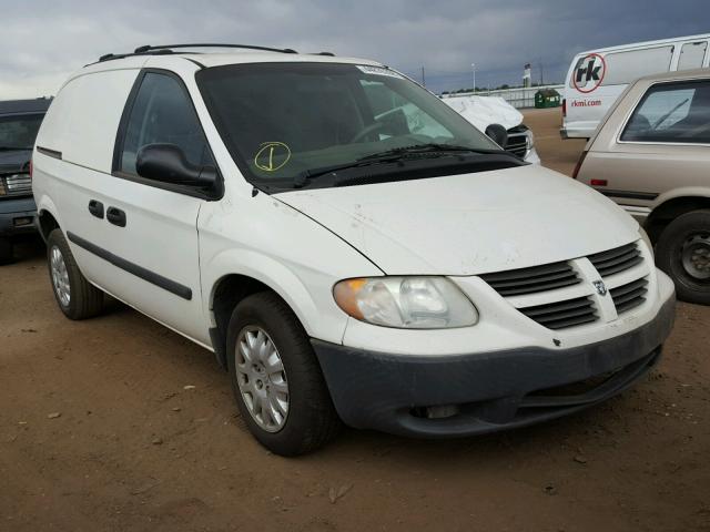 1D4GP21R85B359646 - 2005 DODGE CARAVAN C/ WHITE photo 1