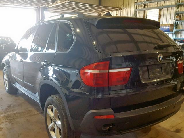 5UXFE43507L016460 - 2007 BMW X5 3.0I BLACK photo 3