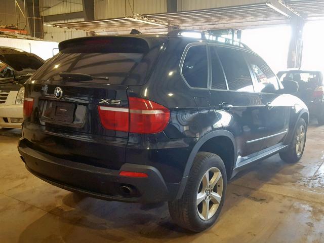 5UXFE43507L016460 - 2007 BMW X5 3.0I BLACK photo 4