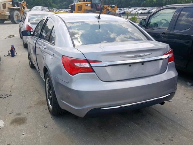 1C3CCBABXEN141611 - 2014 CHRYSLER 200 LX SILVER photo 3