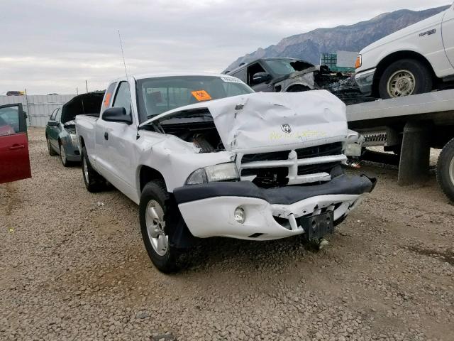 1D7HL32X53S355234 - 2003 DODGE DAKOTA SPO WHITE photo 1