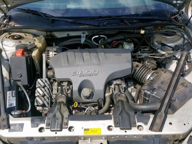 1G2WP52K31F171278 - 2001 PONTIAC GRAND PRIX SILVER photo 7