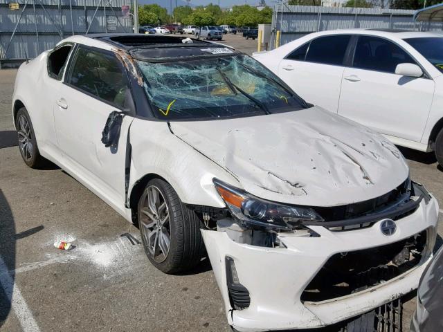 JTKJF5C72F3093516 - 2015 TOYOTA SCION TC თეთრი ფოტო 1