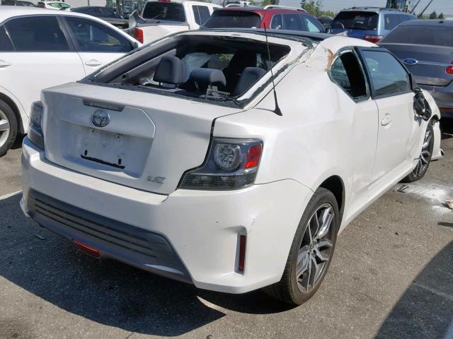 JTKJF5C72F3093516 - 2015 TOYOTA SCION TC თეთრი ფოტო 4
