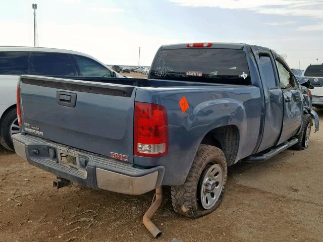 1GTSCUEA5AZ270671 - 2010 GMC SIERRA C15 GRAY photo 4