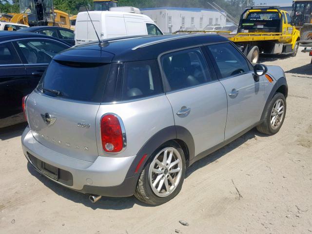 WMWZB3C53GWR47208 - 2016 MINI COOPER COU SILVER photo 4