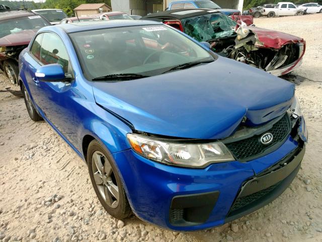 KNAFU6A25A5263362 - 2010 KIA FORTE EX BLUE photo 1