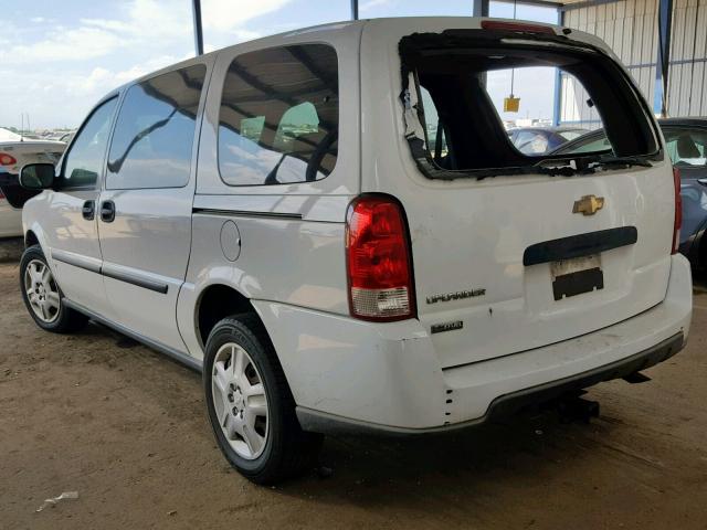 1GNDV13WX8D211419 - 2008 CHEVROLET UPLANDER WHITE photo 3