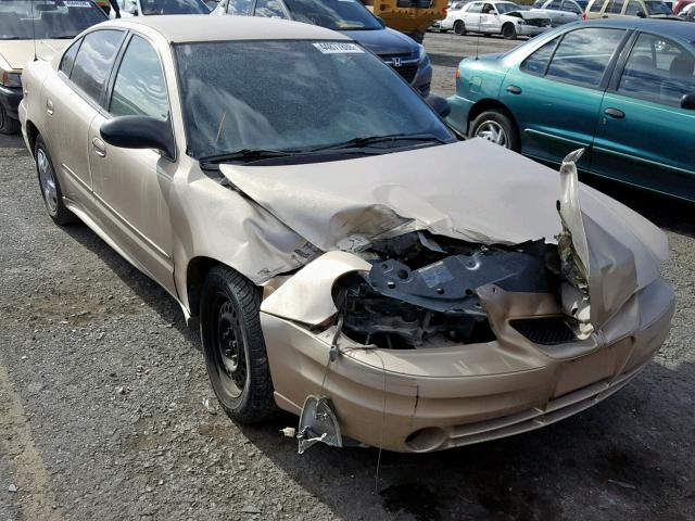 1G2NE52F64M514251 - 2004 PONTIAC GRAND AM S GOLD photo 1