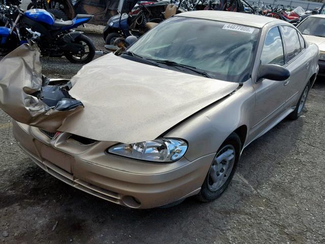 1G2NE52F64M514251 - 2004 PONTIAC GRAND AM S GOLD photo 2