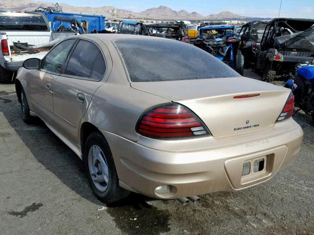 1G2NE52F64M514251 - 2004 PONTIAC GRAND AM S GOLD photo 3