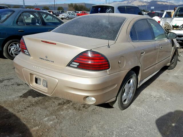 1G2NE52F64M514251 - 2004 PONTIAC GRAND AM S GOLD photo 4