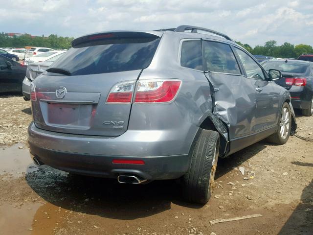 JM3TB3DA4C0356880 - 2012 MAZDA CX-9 SILVER photo 4