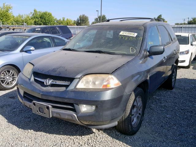 2HNYD18653H523272 - 2003 ACURA MDX TOURIN GRAY photo 2