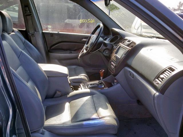 2HNYD18653H523272 - 2003 ACURA MDX TOURIN GRAY photo 5